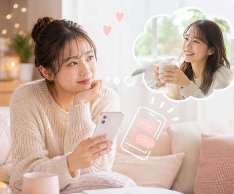 お相手様のお話やあなたのお気持ちなんでも聞きます 苦しい恋の話やお相手様のお話、のろけもオッケー☆チャットしよ イメージ1