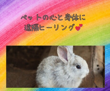 ペットちゃんのストレスをヒーリングで和らげます 遠隔ヒーリングで、ペットちゃんの心と身体を癒します。 イメージ1