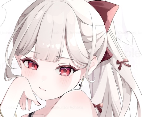 可愛いイラストお描きします アイコンやヘッダーサムネイル立ち絵用イラストご提供いたします イメージ1