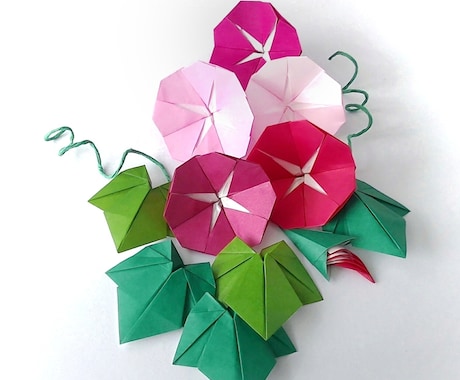 購入不可 ツバキ 赤、白、ピンク 折り紙、色画用紙 壁面1000円 つばき8