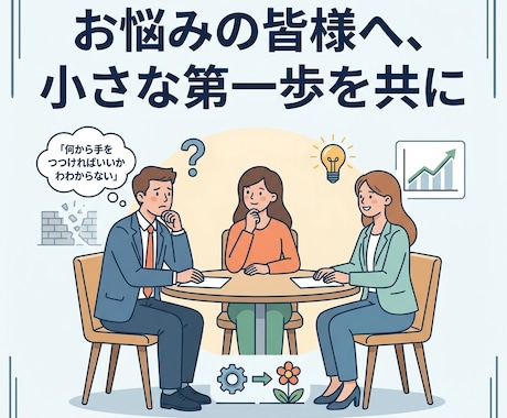 制度ゼロから始める!人を活かすキャリア支援致します 「何から始めれば?」に答える!中小企業のためのキャリア相談 イメージ2
