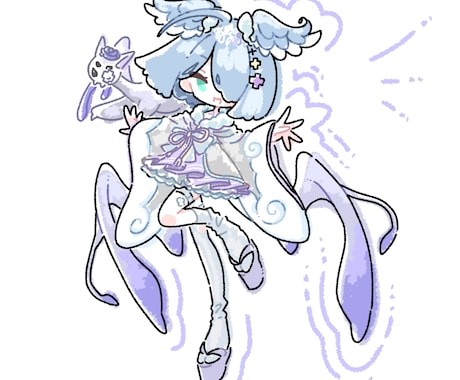ゆるふわのイラスト描きます ゆるふわならお任せを！いろんなキャラクターをデフォルメに！ イメージ1