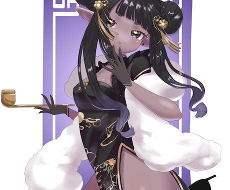 アニメキャラクターみたいなかわいい絵描きます 安くて早いがモットーです!何回でもラフ提出&修正可能! イメージ1