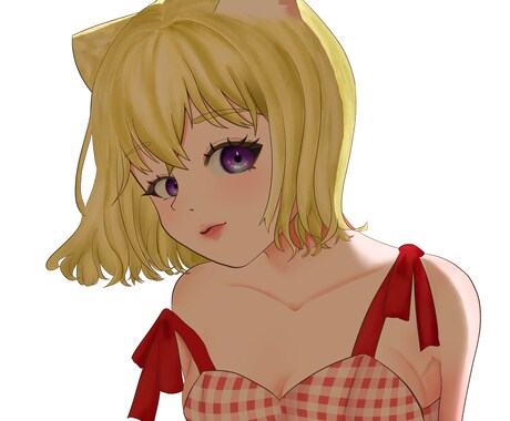 アイコン、サムネ、ヘッダーなど制作します 可愛いものから暗い雰囲気のものまで！ イメージ2