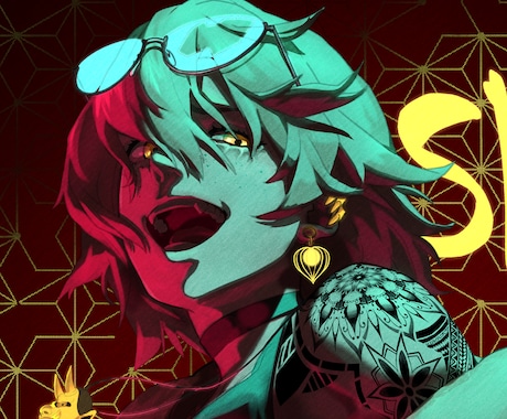 SNSアイコンイラスト等作成します ラフスケッチを無料で作成します。 イメージ1