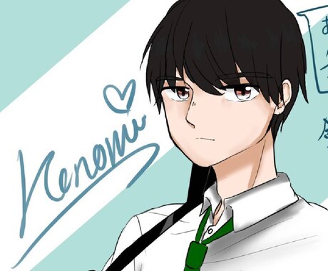目力アイコン描きます こんな目で見つめられたら…(〃▽〃)ってアイコン描きます！！ イメージ2