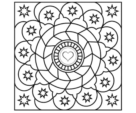5分で頭を空っぽにする大人の塗り絵：解説あります 郵送対応＋全ページPDFのダウンロード特典付 イメージ2