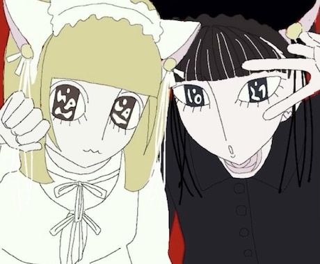 商用利用も‪‘-^)bアイコン描かせていただきます 特に女の子のお顔を可愛く描くのが得意ですꔛ‬ෆ イメージ2