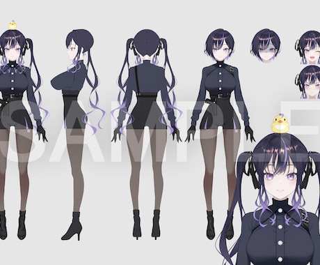 キャラクターイラストを制作いたします 女性キャラクターを中心に丁寧に制作いたします イメージ2