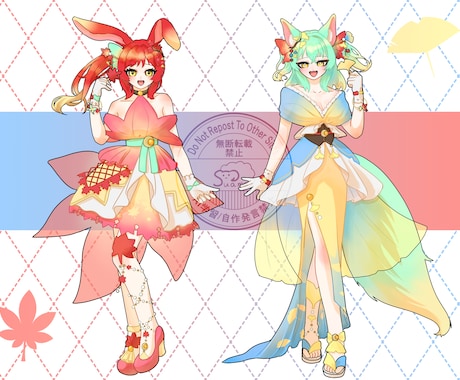 あなた好みのキャラクター描きます キャラクター立ち絵を作成します！IRIAM・TRPGなど イメージ2