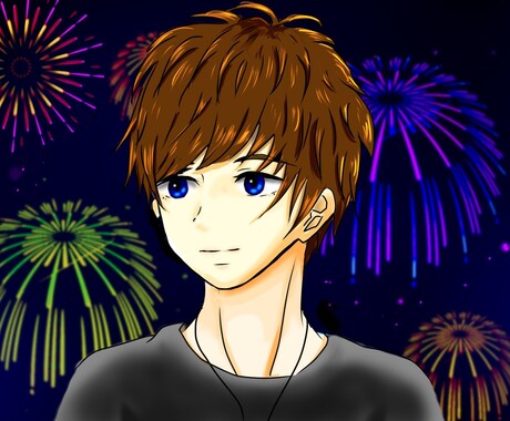 似顔絵イラストを描かせて頂きます 感謝の気持ちを込めて楽しく描かせて頂きます イメージ1