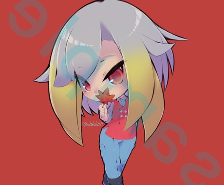可愛いデフォルメイラストを描きます 【SNSのアイコンに悩んでる方におすすめ！全身も描けます！】 イメージ2