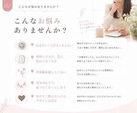 Canvaで“伝わる”スライド資料を作成します 自信を持って届けられる資料へ整えます イメージ2