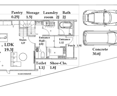 新築まえに　★その図面★　立体化してあるけます スマホ、タブレットの中に仮想空間内建築。リアルに体感できます イメージ2