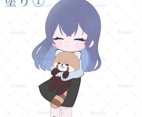 可愛いミニキャライラストを制作します 〖限定5枠〗商用利用含むイラストを追加料金なしで制作します イメージ2