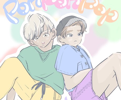 イラストかわいく描きます 似顔絵やご希望のイラストをかわいく描きます！ イメージ1
