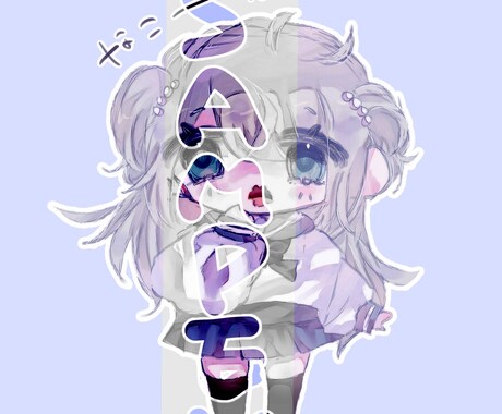 絵の有償依頼受け付けております チビキャラ(等身)のみ受付中です！ イメージ1