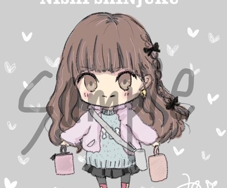 あなたのオリジナルキャラクターお描きします SNSアイコンにできる綺麗、かわいい、クールなイラスト イメージ2