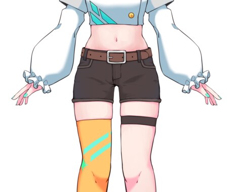 キャラクターイラストをお描きします Vデビュー、TRPG等でオリジナルキャラクターが必要な方へ イメージ2