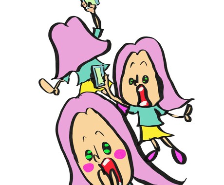 ちょっとユニークで遊び心のあるイラスト提供します イメージ1