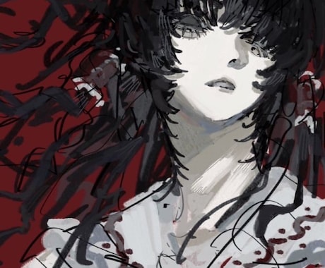 絵を描きます ダーク寄りな絵を好んで描いていますのでよろしくお願いします イメージ1