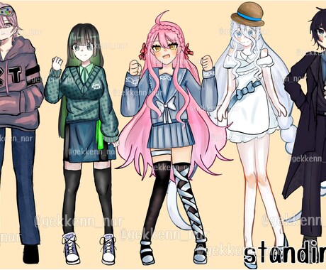 かわいい女の子描けます 丁寧かつ迅速に対応させていただきます！！ イメージ1