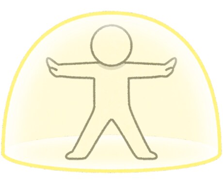 人の思念に疲れる人を癒します 自分を守る手立てを持っていない新人占い師さんにバリアを！ イメージ1