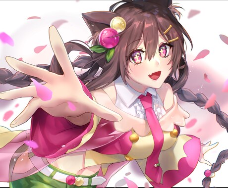 魅力的な一枚絵を制作致します ダイナミックな構図が得意♪商用利用可オプションも！ イメージ1