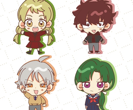 かわいい手描き風イラストを描きます イメージ1