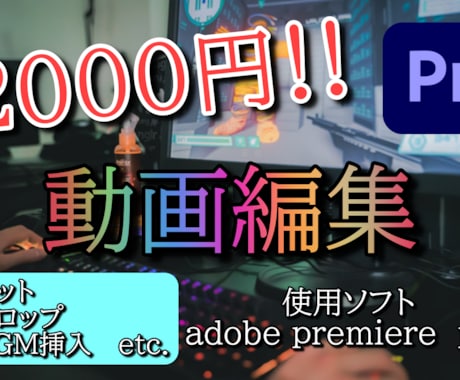 Youtube動画を最安値で作ります イメージ1