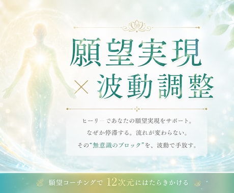 Healy（ヒーリー）で願望実現+波動調整をします 12次元にはたらきかけ、望む未来へ意識を合わせるサポート イメージ1