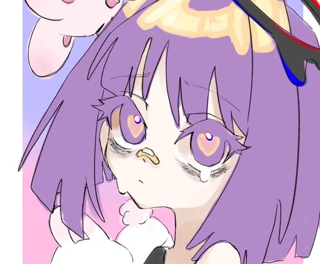 シンプルに描いてます シンプルでも、キャラが分かるように描きます イメージ2