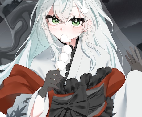 商用無料！現役VTuberがイラスト制作いたします 最短21日納品✨あなただけの女の子キャライラストを描きます！ イメージ2