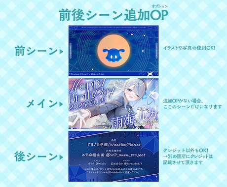 推し活向き★超可愛い!センイル/応援広告作ります アイドル・Vtuberの生誕祭・周年などににおすすめです! イメージ2
