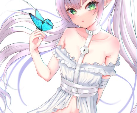 女性キャラの一枚絵を描きます 理想を形にするお手伝いをします。 イメージ2