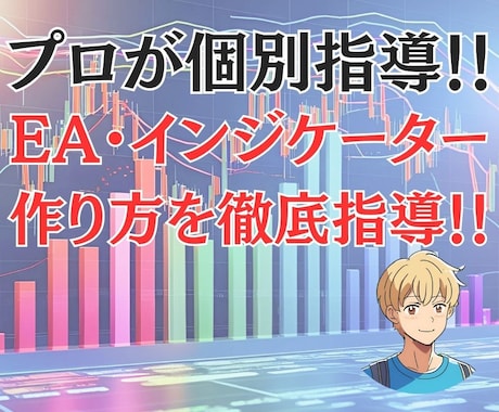 FX★MT4のEAやインジケーターの作り方教えます ＜基本編＞自分でEAやインジケーターを作りたい方向け！ イメージ1