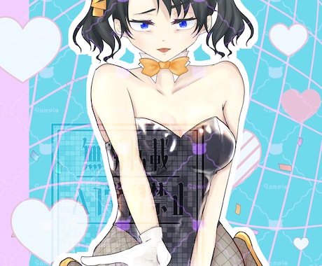 歌ってみたや、IRIAM立ち絵、サムネお描きします デザイン持ち込みOK!お気軽にどうぞ！ イメージ2
