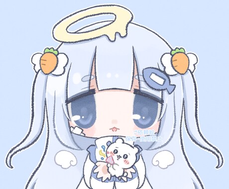 即日納品可◎ / ゆるくかわいくキャラ描きます できる限りご要望に応えて作成します イメージ1