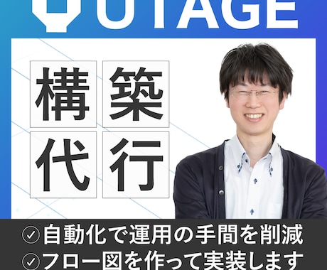 原稿があればOK!UTAGE構築まるっと代行します 初期構築で迷っている・何から手をつけたらいいかわからない方へ イメージ1