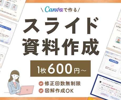 見やすく伝わるスライド資料作成いたします プラチナ実績あり！元保育士が情報整理から丁寧にサポート◎ イメージ1