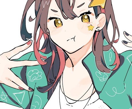 即日対応！ポップで可愛いイラストを描きます イメージ1