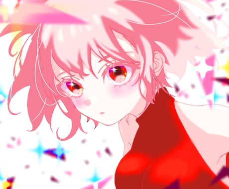 アイコンなどのイラストを描きます 可愛い女の子、男の子を描きます！！ イメージ1