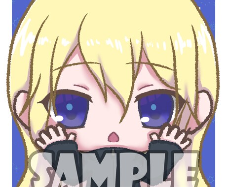 ゆるくてかわいいアイコンイラスト描きます SNSやブログ等のアイコンにどうぞ！ イメージ2
