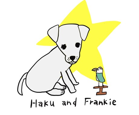 ペット様の似顔絵描きます カラフルな〜ポップなイラストです！！ イメージ2