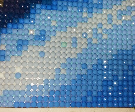 ダイヤモンド刺繍作業代行いたします 細かい作業が苦手な方、丁寧に作業致します！ イメージ2