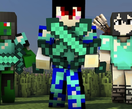 オリジナルのマイクラスキンを作ります 可愛い系のスキンを得意としています。 イメージ2