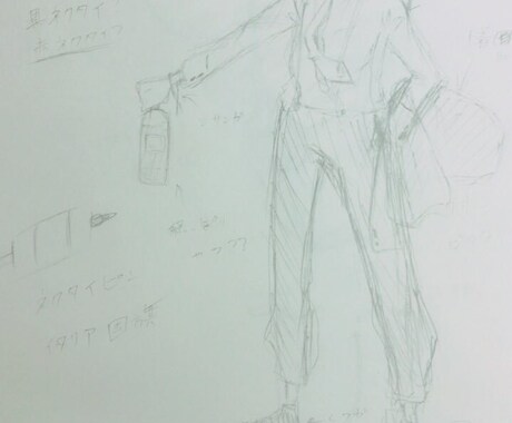 オリジナルキャラクター考えます キャラクターのネタが欲しい！簡単な下書きが欲しいと言う方 イメージ1