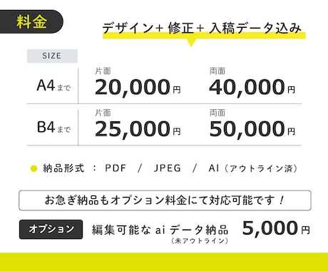 経歴19年の安心品質！納得のチラシを作成します 会社案内、展示会、開業、イベント、キャンペーンのチラシなど イメージ2
