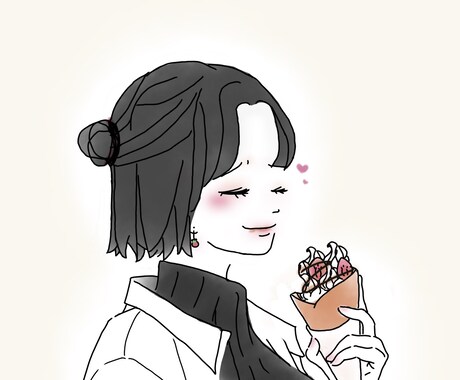アイコン用のイラスト描きます 他の人と被りたくない！あなただけのアイコンイラスト描きます イメージ2