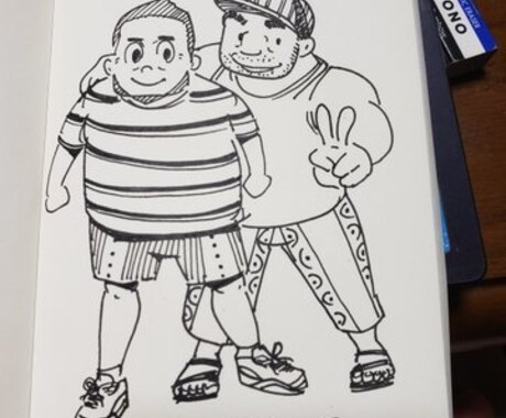 おじさんのイラストかきます イメージ1